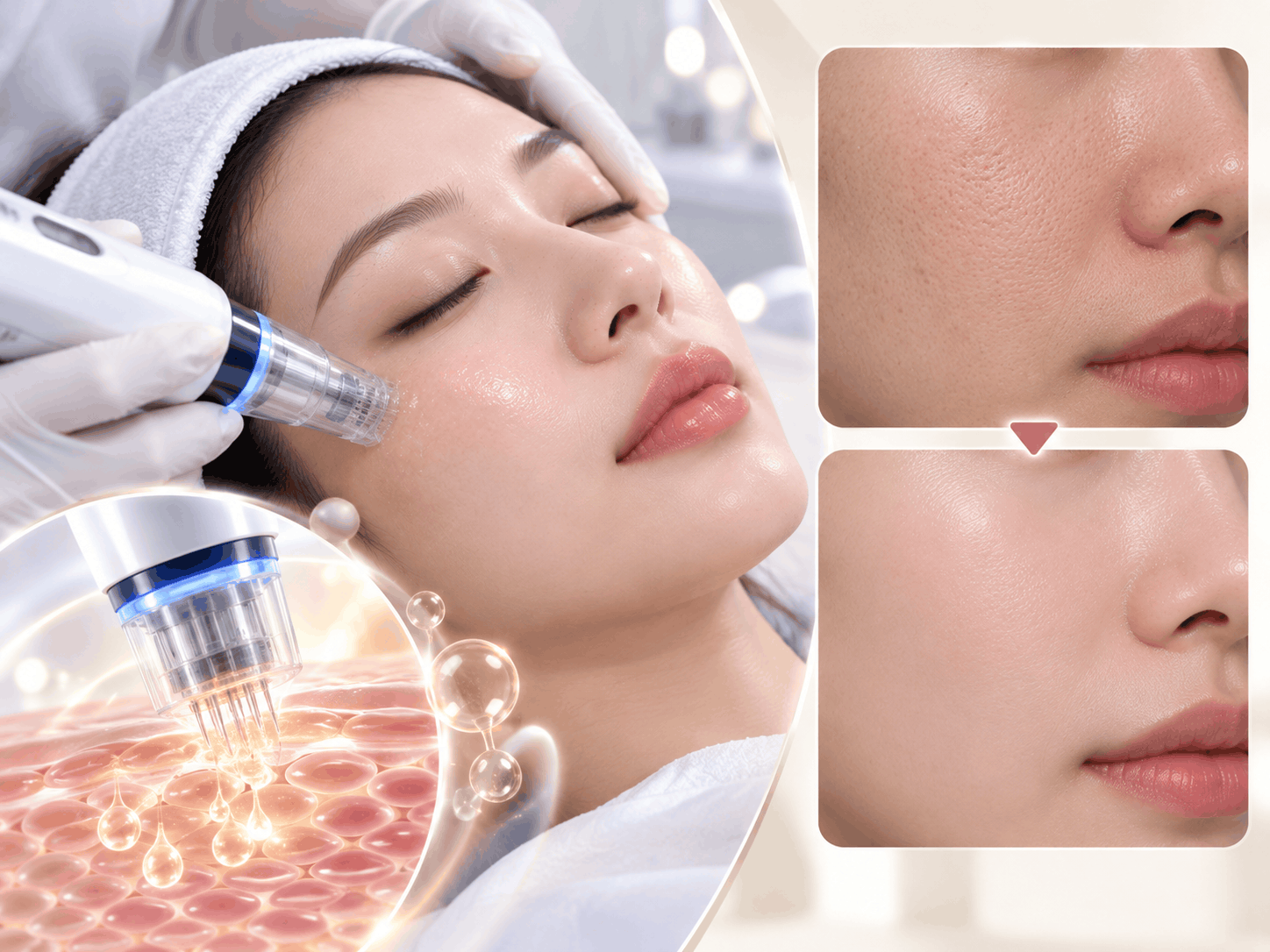 Mesotherapy khít lỗ chân lông